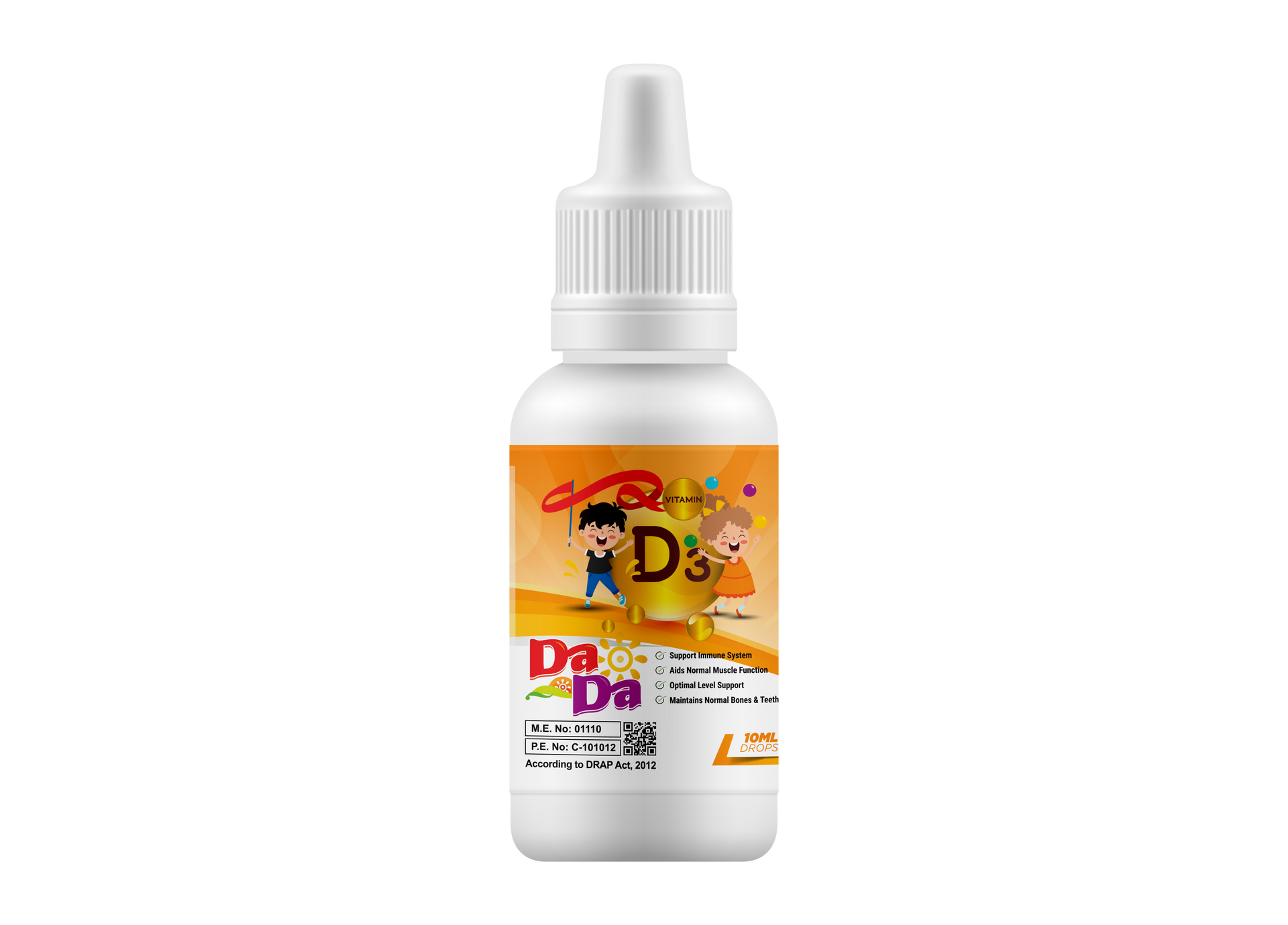 DaDa Drops 10ML—Vitamin D3 preparation