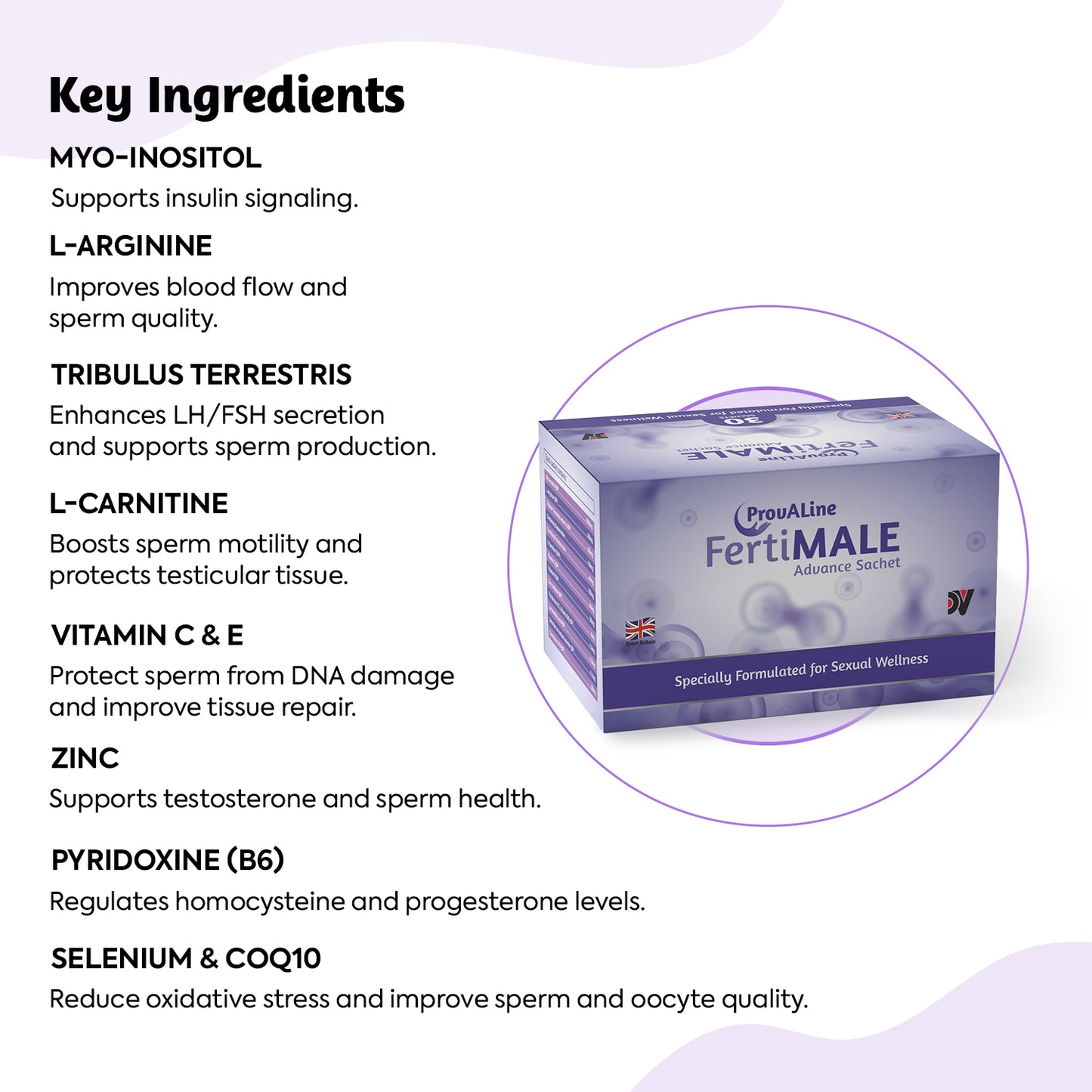 ProvALine FertiMALE Advance Sachet (30's) (Coming soon)