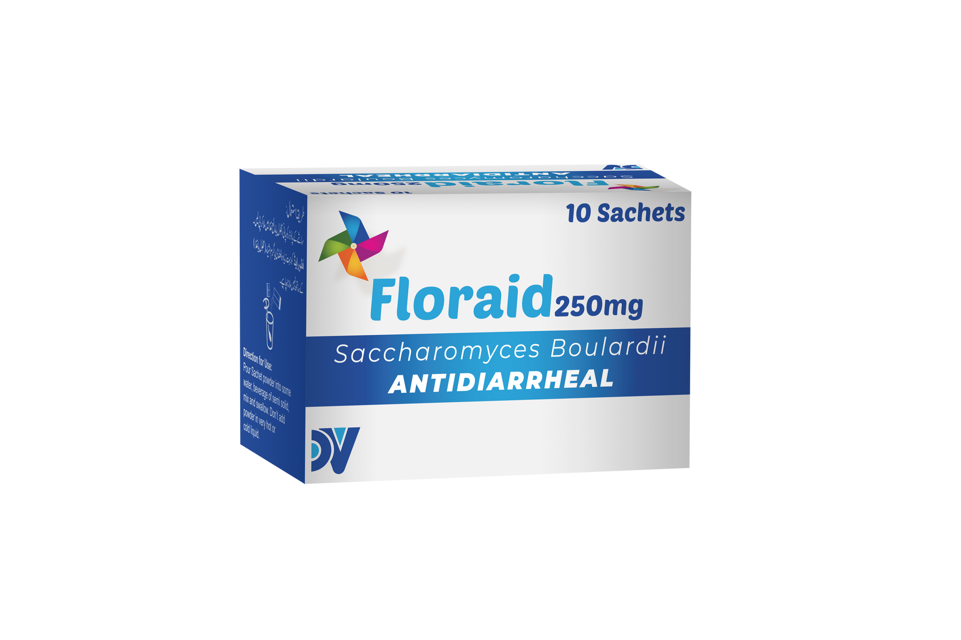 Floraid - Saccharomyces boulardii - Antidiarrheal 250mg