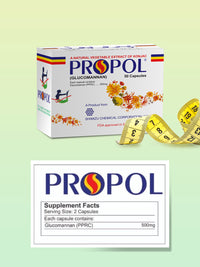 Propol - Glucomannan Capsules for Obesity Control