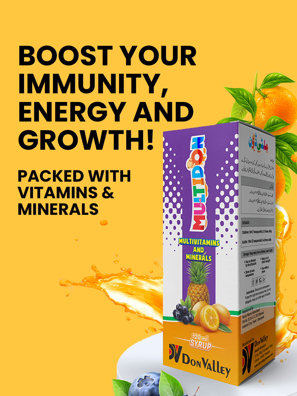 MULTIDON—Multivitamin Syrup with Minerals