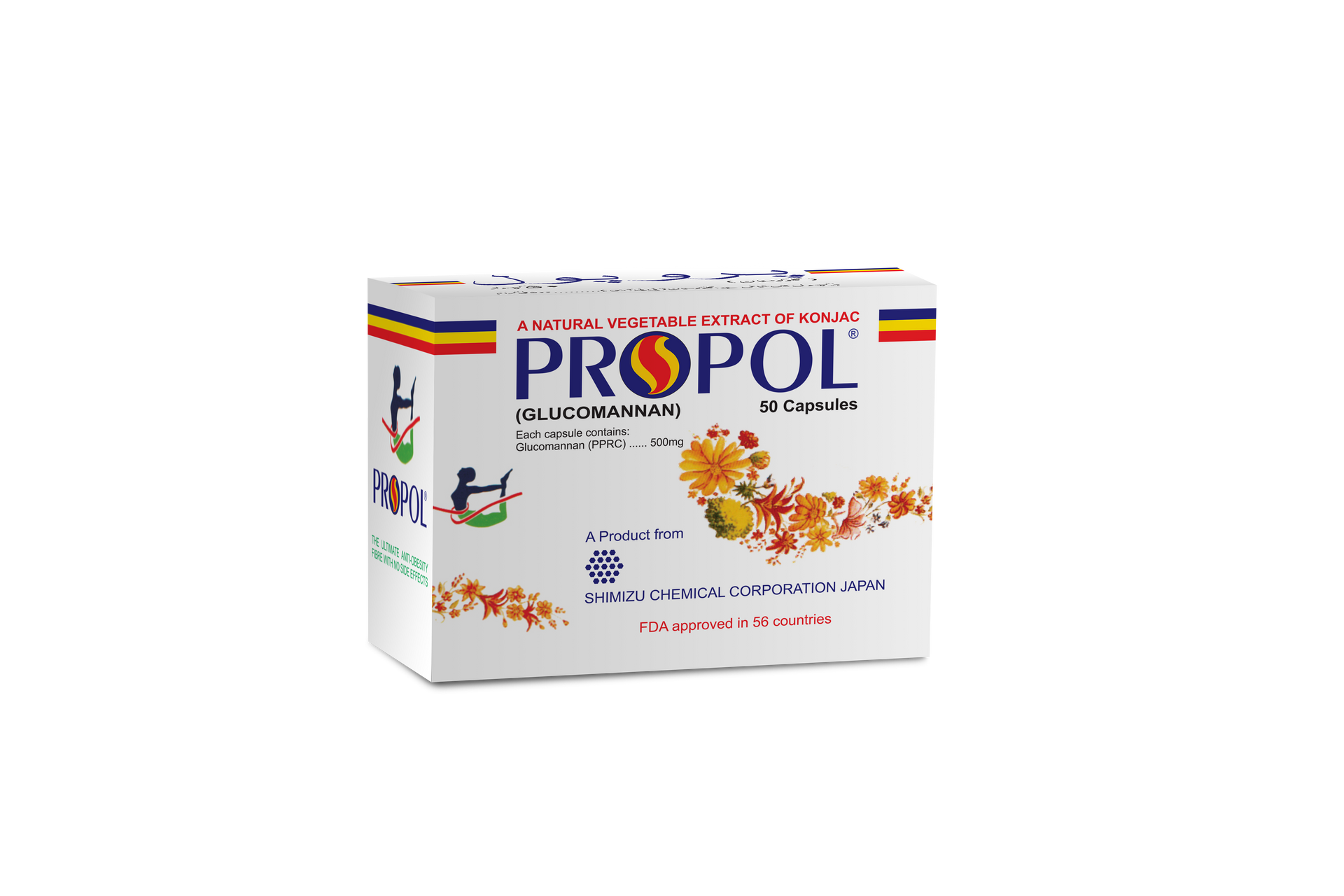 Propol - Glucomannan Capsules for Obesity Control